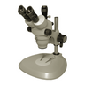 7X-45X Widefield Zoom Stereo Microscope, Trinocular, Post Stand (Height 240mm), SKU SZ08010131, three quarter front view